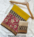 Maheshwari silk cotton saree
