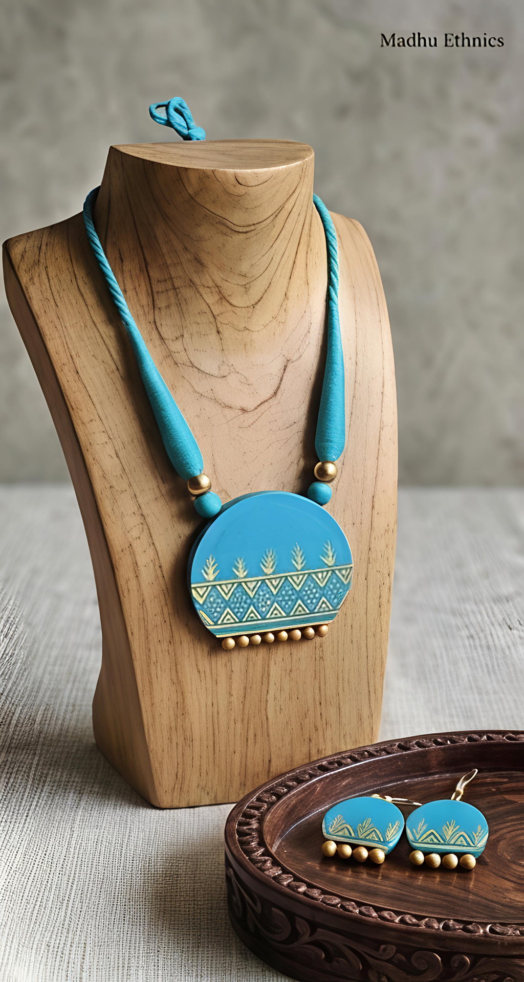 Balarka 1 Terracotta jewellery set