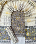 Block printed cotton salwar with cotton dupatta