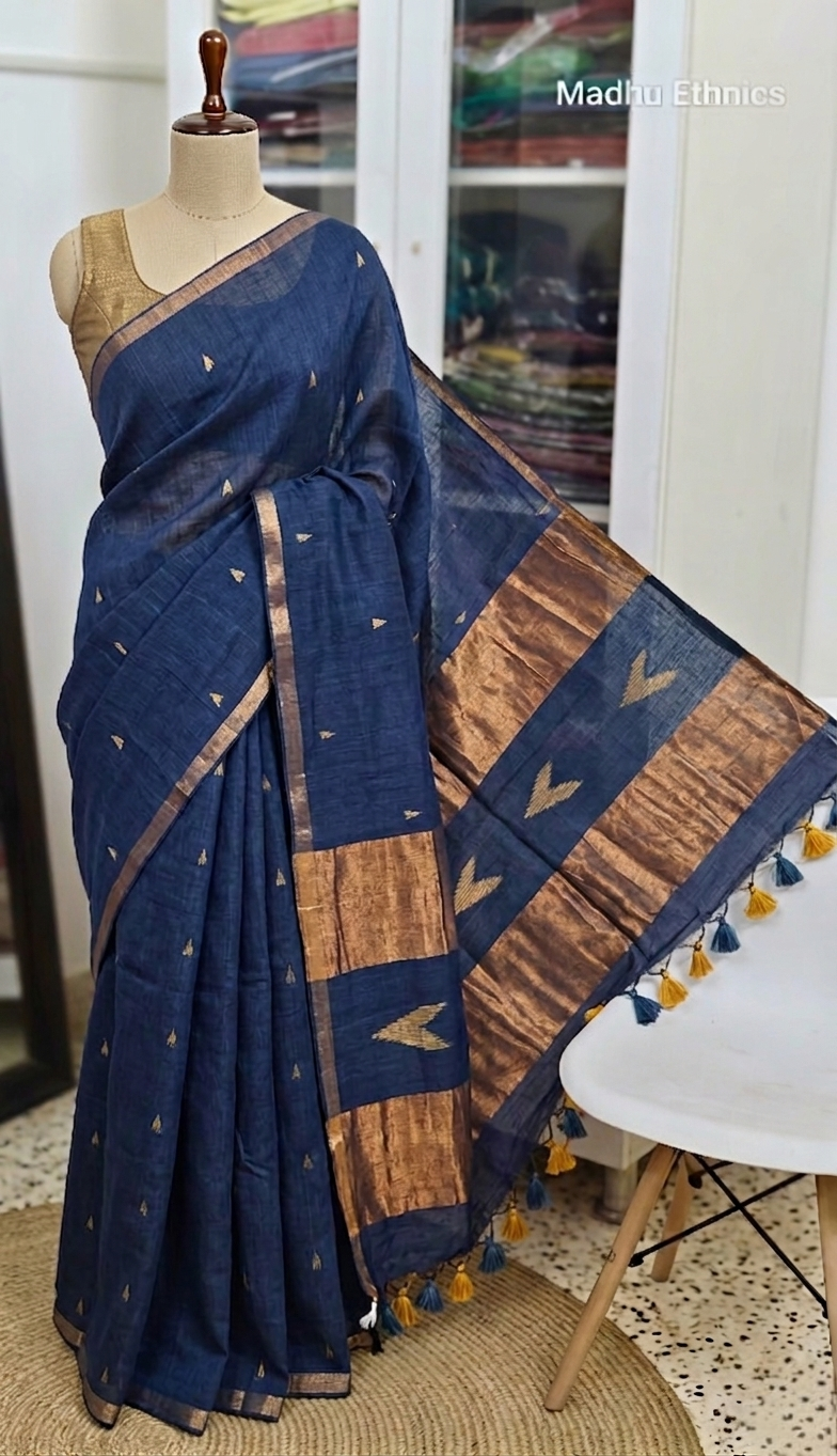 Bengal Handlooms: Cotton silk jamdani