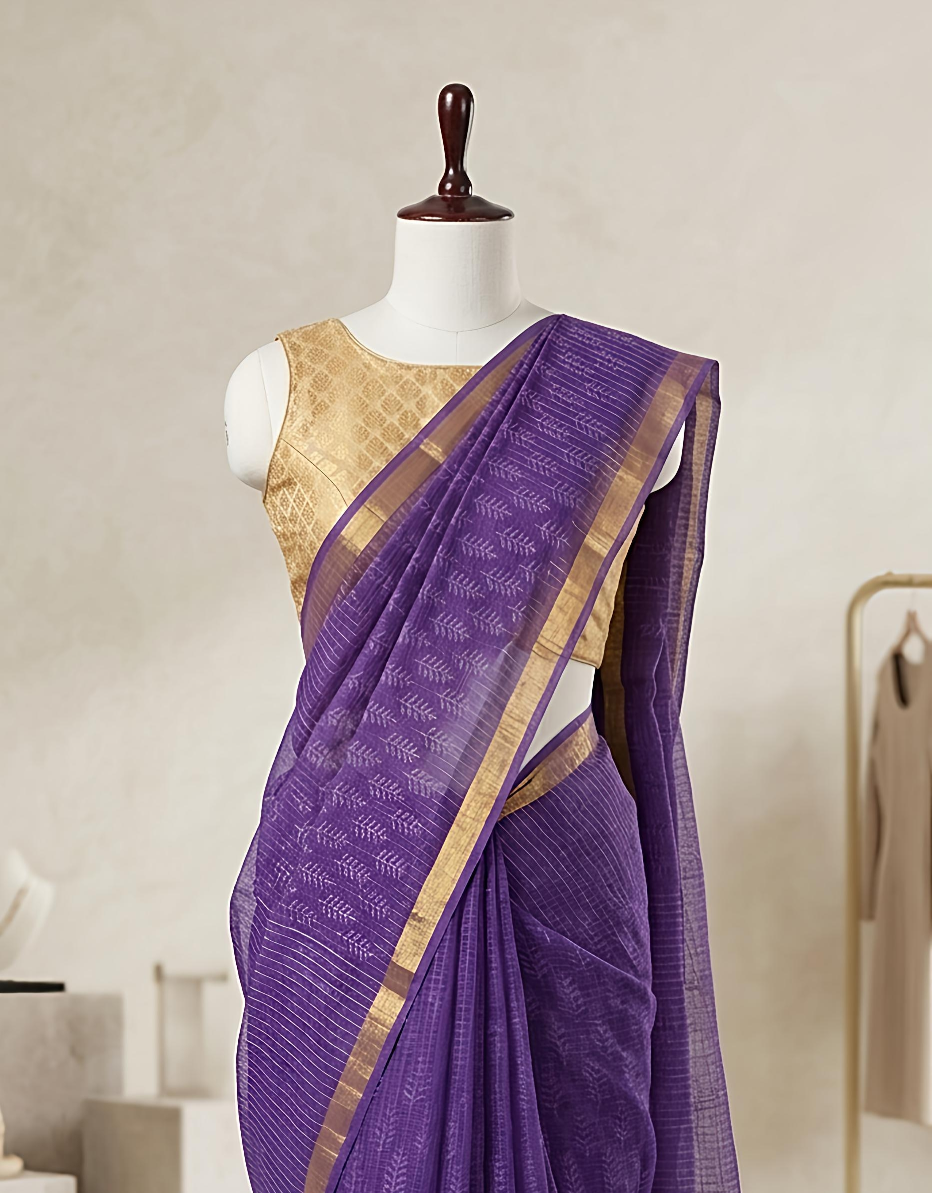 Kota cotton saree