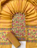 Block printed cotton salwar with cotton dupatta