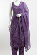 Cotton salwar kameez with kota cotton dupatta
