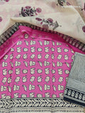 Haathi  Cotton salwar kameez with kota cotton dupatta