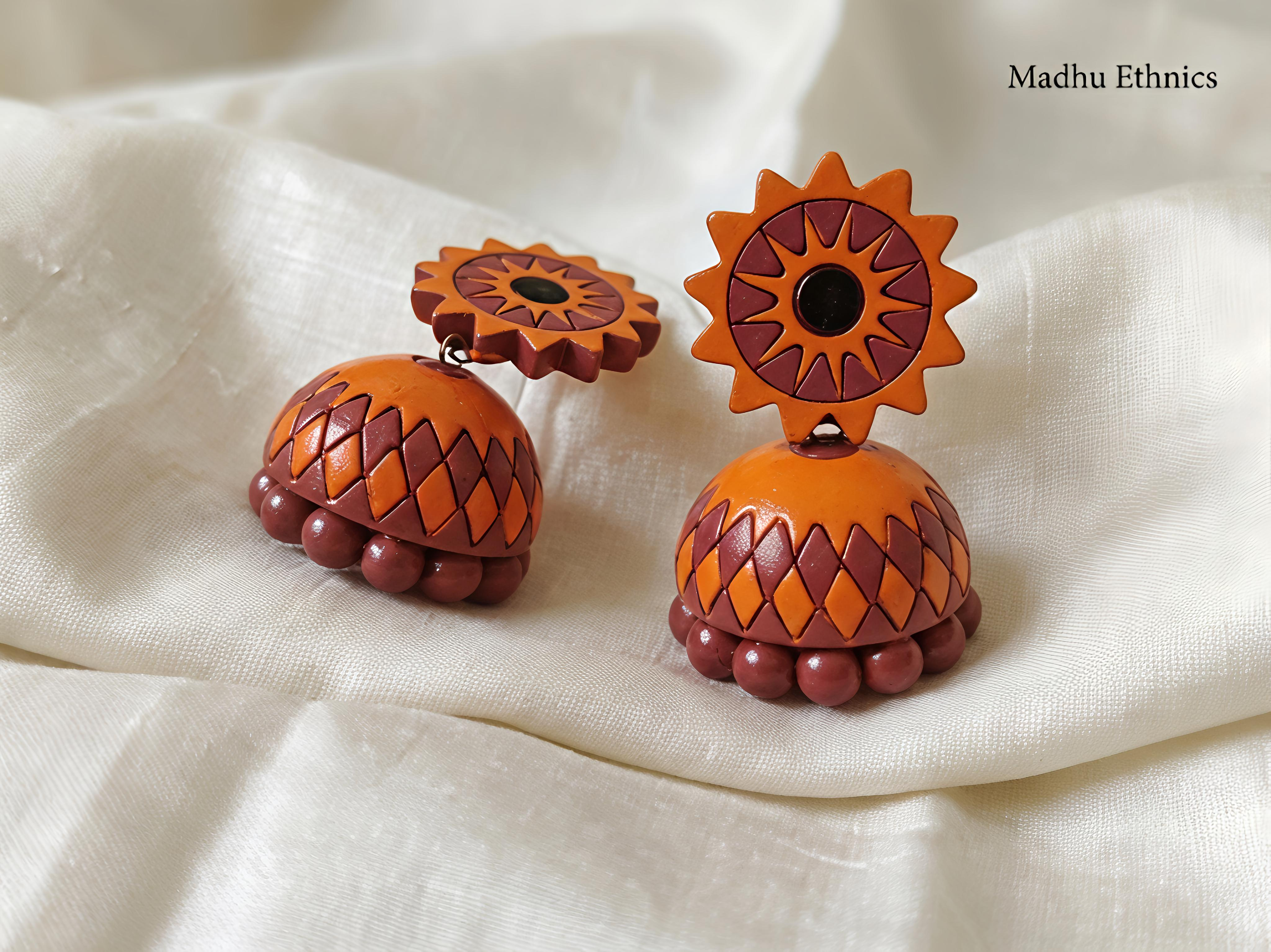 Terracotta Jhumka