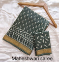 Maheshwari silk cotton saree