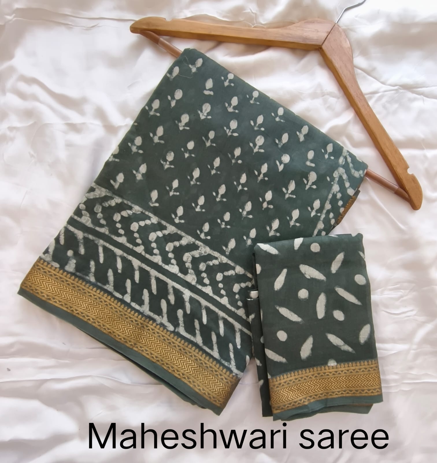 Maheshwari silk cotton saree