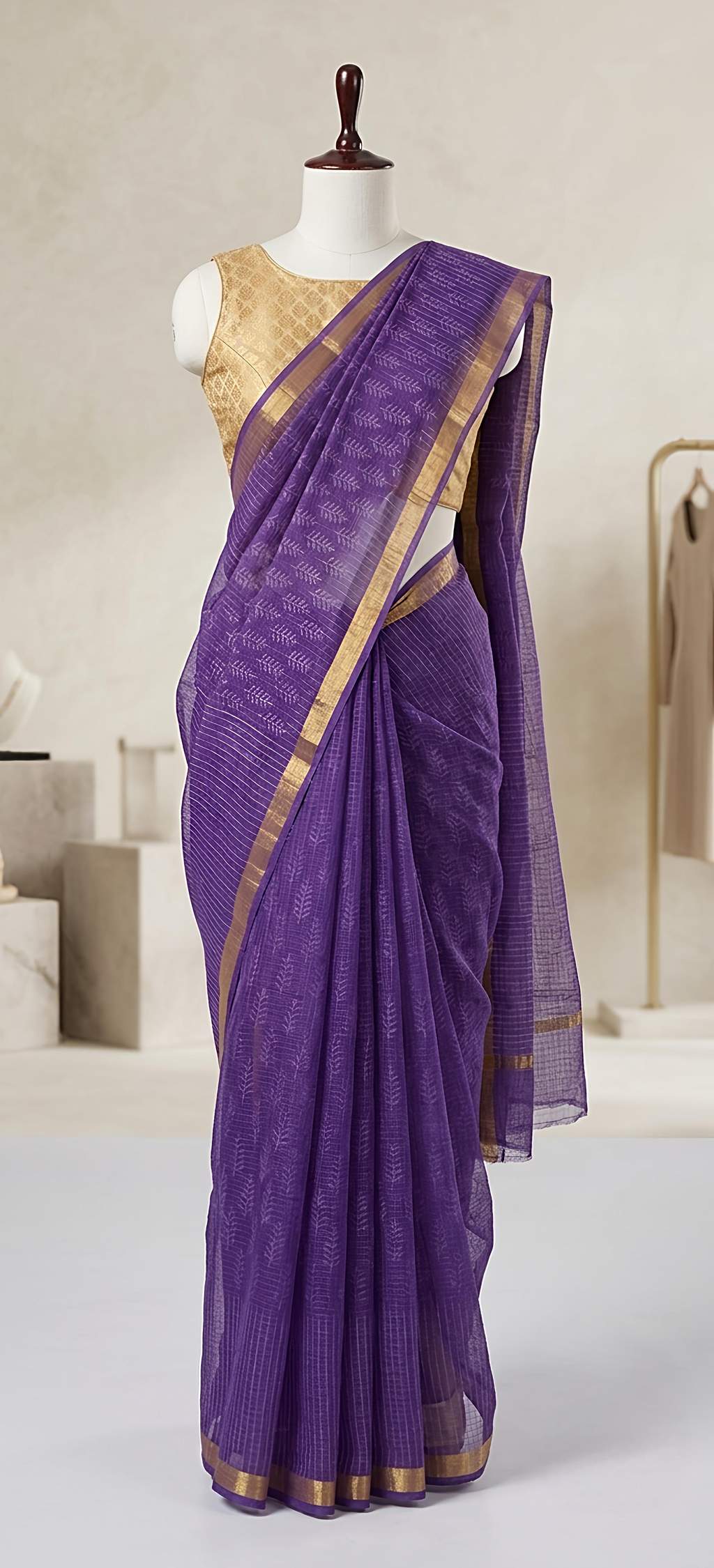 Kota cotton saree