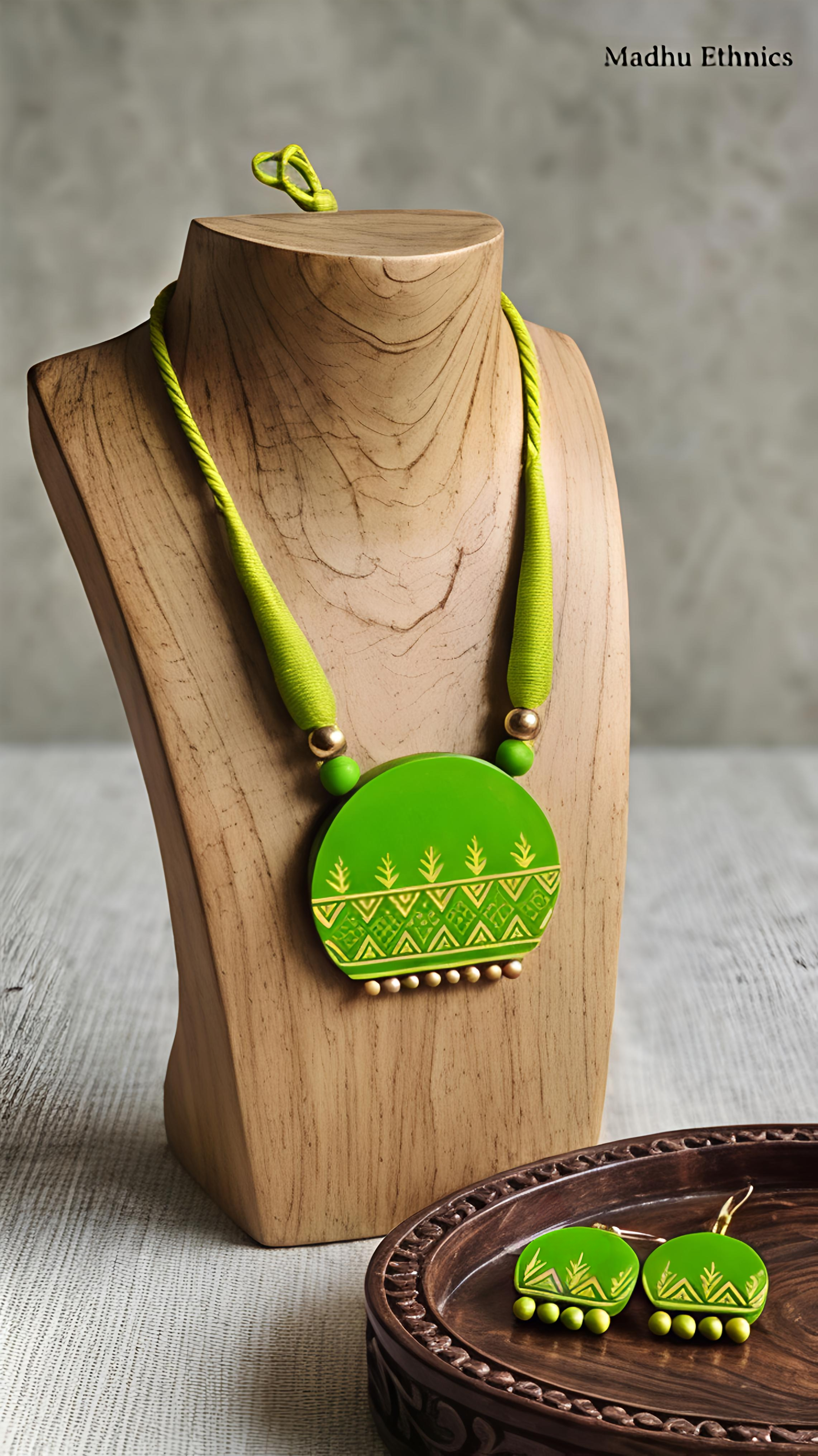 Balarka 1 Terracotta jewellery set