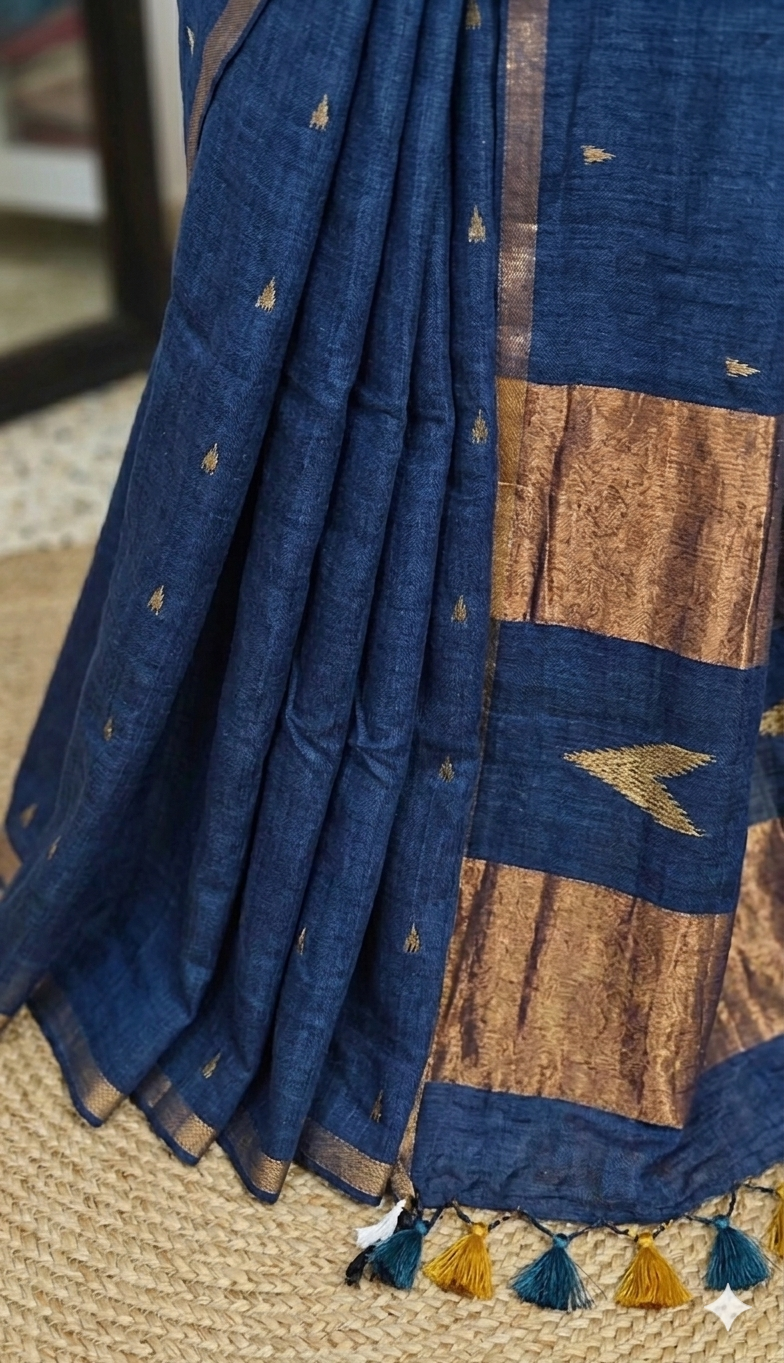 Bengal Handlooms: Cotton silk jamdani