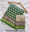 Maheshwari silk cotton saree
