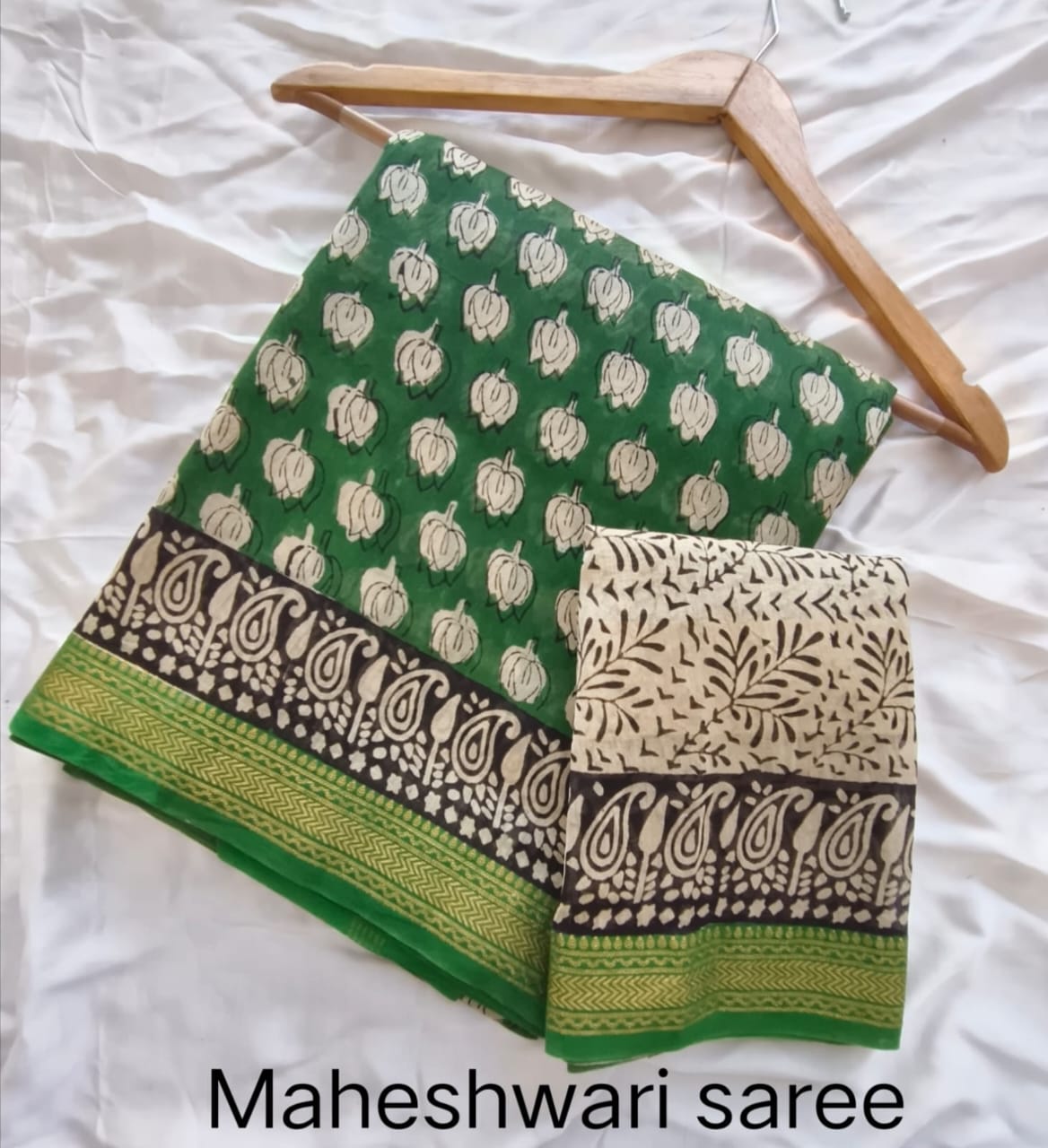 Maheshwari silk cotton saree