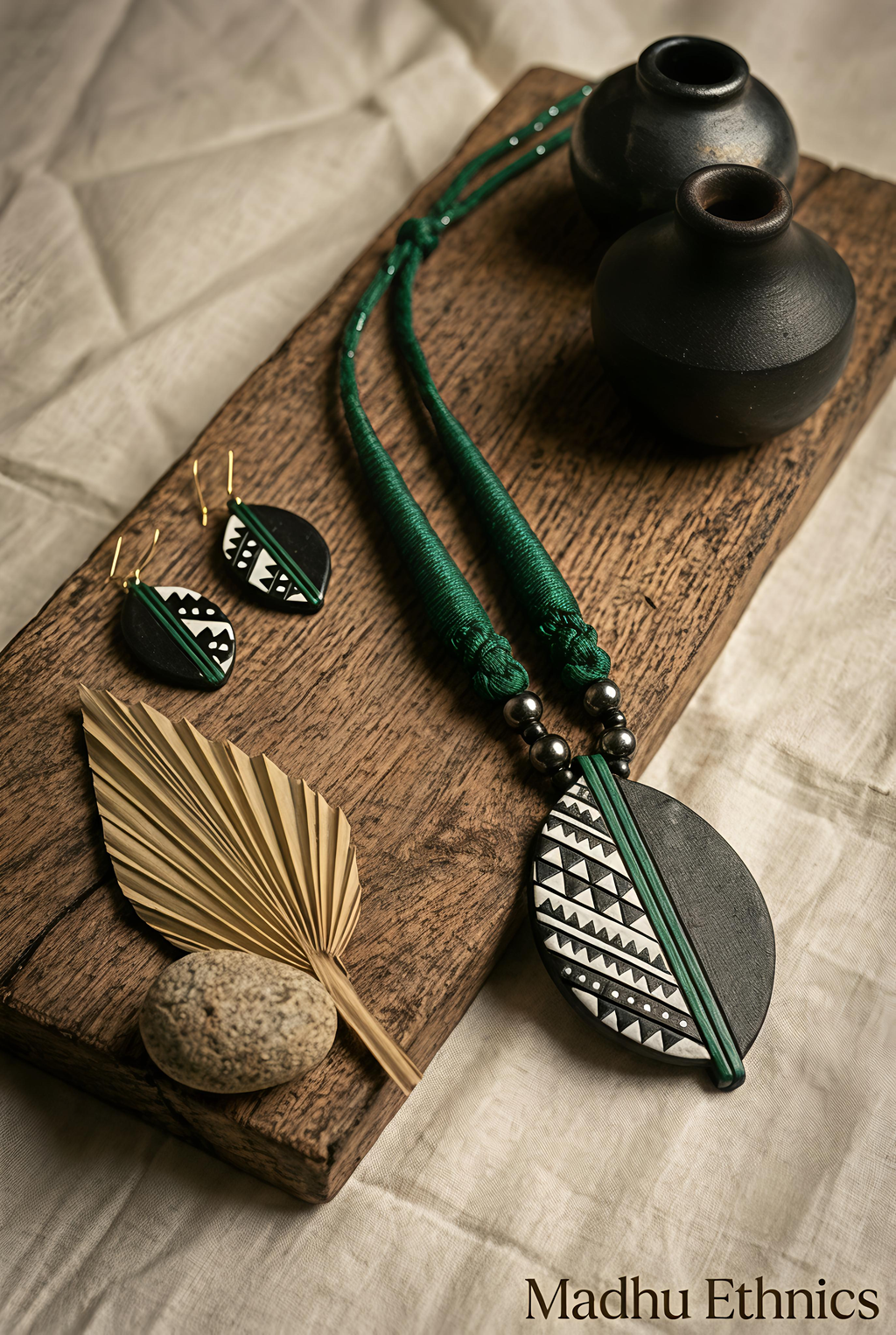 Patra Terracotta jewellery set