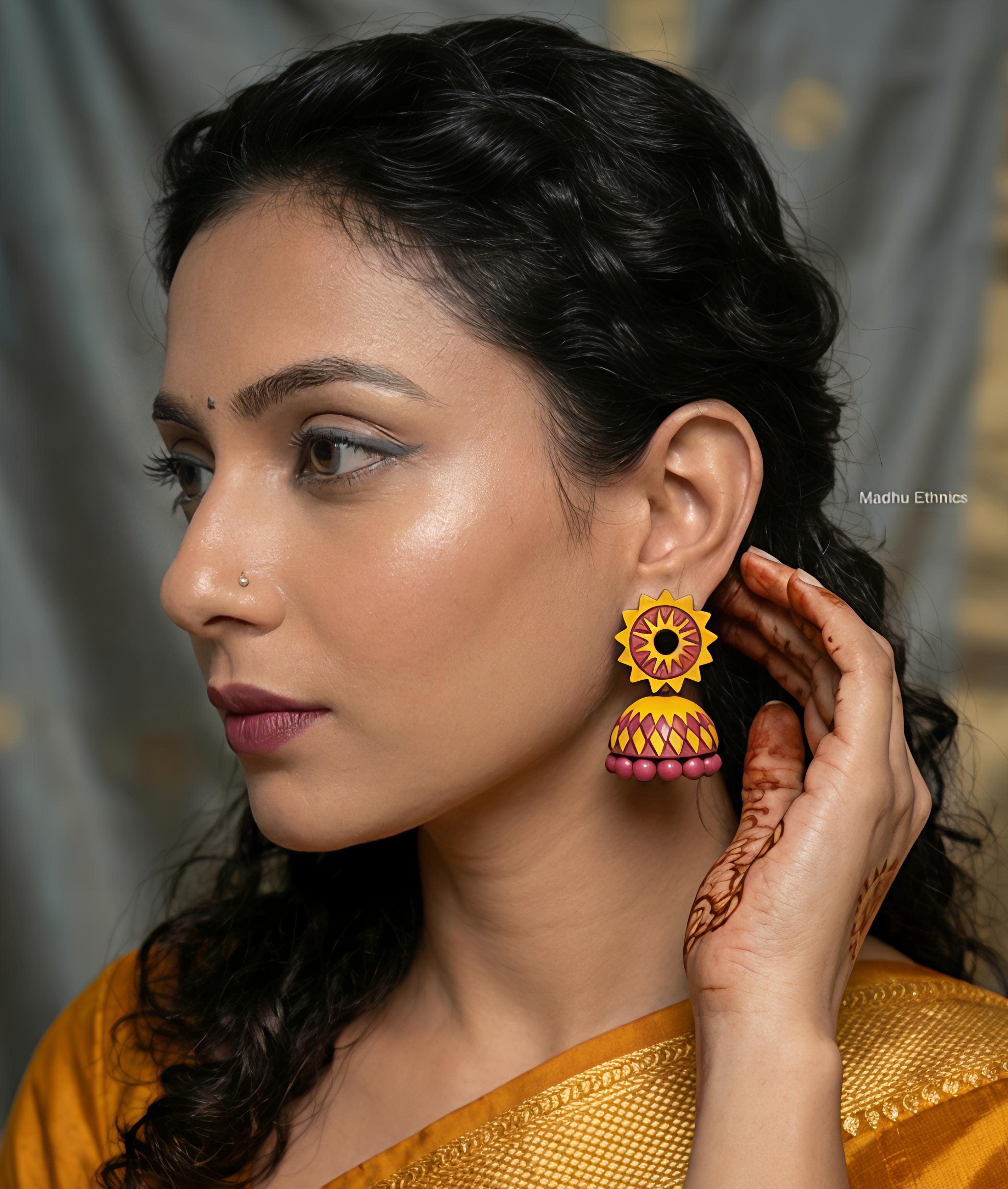 Terracotta Jhumka