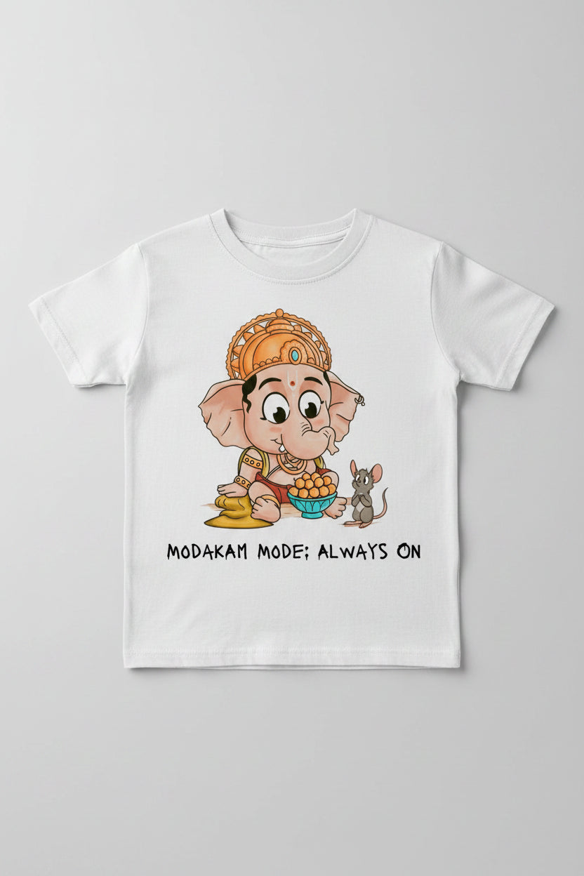 Modakam mode ON Ganesh Chaturthi special tshirts for kids