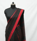 Black party wear saree