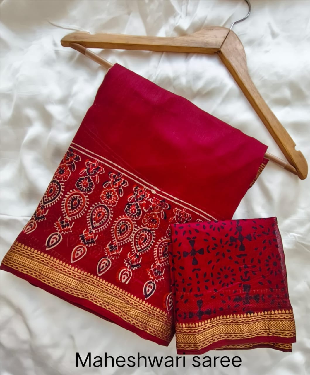 Maheshwari silk cotton saree